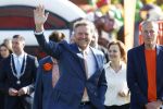 Zeewolde 17 april 2026
Koning Willem Alexander bezoekt de koningsspelen in Zeewolde . Britt Dekker presenteert het .