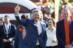 Zeewolde 17 april 2026
Koning Willem Alexander bezoekt de koningsspelen in Zeewolde . Britt Dekker presenteert het .