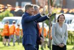 Zeewolde 17 april 2026
Koning Willem Alexander bezoekt de koningsspelen in Zeewolde . Britt Dekker presenteert het .