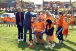 Zeewolde 17 april 2026
Koning Willem Alexander bezoekt de koningsspelen in Zeewolde . Britt Dekker presenteert het .