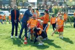 Zeewolde 17 april 2026
Koning Willem Alexander bezoekt de koningsspelen in Zeewolde . Britt Dekker presenteert het .