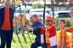 Zeewolde 17 april 2026
Koning Willem Alexander bezoekt de koningsspelen in Zeewolde . Britt Dekker presenteert het .