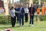 Zeewolde 17 april 2026
Koning Willem Alexander bezoekt de koningsspelen in Zeewolde . Britt Dekker presenteert het .