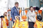 Zeewolde 17 april 2026
Koning Willem Alexander bezoekt de koningsspelen in Zeewolde . Britt Dekker presenteert het .
