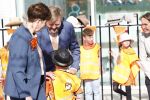 Zeewolde 17 april 2026
Koning Willem Alexander bezoekt de koningsspelen in Zeewolde . Britt Dekker presenteert het .