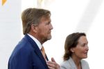 Zeewolde 17 april 2026
Koning Willem Alexander bezoekt de koningsspelen in Zeewolde . Britt Dekker presenteert het .