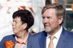 Zeewolde 17 april 2026
Koning Willem Alexander bezoekt de koningsspelen in Zeewolde . Britt Dekker presenteert het .