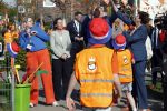 Zeewolde 17 april 2026
Koning Willem Alexander bezoekt de koningsspelen in Zeewolde . Britt Dekker presenteert het .