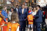 Zeewolde 17 april 2026
Koning Willem Alexander bezoekt de koningsspelen in Zeewolde . Britt Dekker presenteert het .