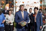 Zeewolde 17 april 2026
Koning Willem Alexander bezoekt de koningsspelen in Zeewolde . Britt Dekker presenteert het .
