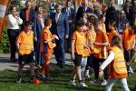 Zeewolde 17 april 2026
Koning Willem Alexander bezoekt de koningsspelen in Zeewolde . Britt Dekker presenteert het .
