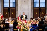 Amsterdam 23 april 2026
Koning Willem Alexander en Koningin Maxima tijdens het diner voor het Corps Diplomatique in het Koninklijk Paleis