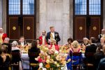 Amsterdam 23 april 2026
Koning Willem Alexander en Koningin Maxima tijdens het diner voor het Corps Diplomatique in het Koninklijk Paleis