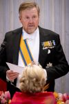 Amsterdam 23 april 2026
Koning Willem Alexander en Koningin Maxima tijdens het diner voor het Corps Diplomatique in het Koninklijk Paleis