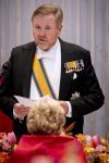 Amsterdam 23 april 2026
Koning Willem Alexander en Koningin Maxima tijdens het diner voor het Corps Diplomatique in het Koninklijk Paleis