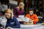 Farmsum (Hoogeveen), 1 April 2026
Koningin Maxima van Nederland bezoekt VEPA en JC-Electronics tijdens een werkbezoek in het kader van circulair ondernemerschap