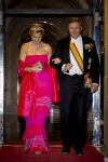 Amsterdam 23 april 2026
Koning Willem Alexander en Koningin Maxima tijdens het diner voor het Corps Diplomatique in het Koninklijk Paleis
