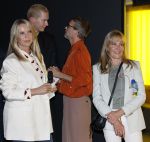 Amsterdam 22 april 2026
Presentatie nieuwe L Homo . Nicolas Keenan staat op de cover . Linda de Mol en haar Manager Xenia Kasper