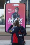 Amsterdam 16 april 2026
Max Verstappen voor viaplay in Theater Amsterdam .