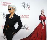Amsterdam 28 april 2026
Premiere The Devil wears Prada 2 in Tuschinski . Miss Envy PPeru kwam met partner