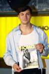 Amsterdam 22 april 2026
Presentatie nieuwe L Homo . Nicolas Keenan staat op de cover .