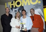 Amsterdam 22 april 2026
Presentatie nieuwe L Homo . Nicolas Keenan staat op de cover . Nicolas Keenan Stijn de Vries Linda de Mol en Iebele v d Meulen