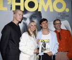 Amsterdam 22 april 2026
Presentatie nieuwe L Homo . Nicolas Keenan staat op de cover . Nicolas Keenan Stijn de Vries Linda de Mol en Iebele v d Meulen