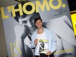 Amsterdam 22 april 2026
Presentatie nieuwe L Homo . Nicolas Keenan staat op de cover .