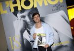 Amsterdam 22 april 2026
Presentatie nieuwe L Homo . Nicolas Keenan staat op de cover .