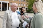 Den Bosch 15 april 2026
Rechtszaak Peter Gillis in rechtbank den Bosch. Peter arriveert met zijn vriendin Wendy v Hout