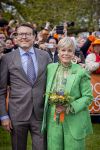 Dokkum 27 april 2026
Koningsdag is dit jaar in Dokkum . Namens de koninklijke familie zijn aanwezig : Koning Willem Alexander Koningin Maxima Prinses Amalia Prinses Alexia Prinses Ariane Prins Constantijn Prinses Laurentien Prins Maurits Prinses Marilene Prins Bernhard Prins Floris Prinses Aimee Prins Pieter Christiaan en Prinses Anita .
