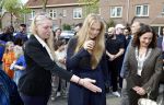 Amsterdam 17 april 2027
Prinses Amalia bezoekt op uitnodiging van Burgemeester Femke Halsema diverse plekken in Amsterdam waaronder os de Zeedijk / wallen .