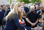 Amsterdam 17 april 2027
Prinses Amalia bezoekt op uitnodiging van Burgemeester Femke Halsema diverse plekken in Amsterdam waaronder os de Zeedijk / wallen .