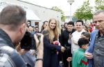 Amsterdam 17 april 2027
Prinses Amalia bezoekt op uitnodiging van Burgemeester Femke Halsema diverse plekken in Amsterdam waaronder os de Zeedijk / wallen .