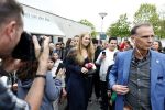 Amsterdam 17 april 2027
Prinses Amalia bezoekt op uitnodiging van Burgemeester Femke Halsema diverse plekken in Amsterdam waaronder os de Zeedijk / wallen .