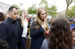 Amsterdam 17 april 2027
Prinses Amalia bezoekt op uitnodiging van Burgemeester Femke Halsema diverse plekken in Amsterdam waaronder os de Zeedijk / wallen .