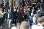 Amsterdam 17 april 2027
Prinses Amalia bezoekt op uitnodiging van Burgemeester Femke Halsema diverse plekken in Amsterdam waaronder os de Zeedijk / wallen .
