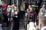 Amsterdam 17 april 2027
Prinses Amalia bezoekt op uitnodiging van Burgemeester Femke Halsema diverse plekken in Amsterdam waaronder os de Zeedijk / wallen .