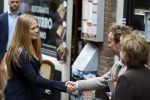 Amsterdam 17 april 2027
Prinses Amalia bezoekt op uitnodiging van Burgemeester Femke Halsema diverse plekken in Amsterdam waaronder os de Zeedijk / wallen .