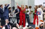 Dokkum 27 april 2026
Koningsdag is dit jaar in Dokkum . Namens de koninklijke familie zijn aanwezig : Koning Willem Alexander Koningin Maxima Prinses Amalia Prinses Alexia Prinses Ariane Prins Constantijn Prinses Laurentien Prins Maurits Prinses Marilene Prins Bernhard Prins Floris Prinses Aimee Prins Pieter Christiaan en Prinses Anita .