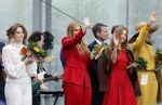 Dokkum 27 april 2026
Koningsdag is dit jaar in Dokkum . Namens de koninklijke familie zijn aanwezig : Koning Willem Alexander Koningin Maxima Prinses Amalia Prinses Alexia Prinses Ariane Prins Constantijn Prinses Laurentien Prins Maurits Prinses Marilene Prins Bernhard Prins Floris Prinses Aimee Prins Pieter Christiaan en Prinses Anita .