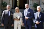 Ter Heide 23 april 2026
Dilan Yesilgoz en Prinses Margarita bij de uitreiking van de Legion of Honor awards op landgoed Beukbergen . Prinses Margarita kwam samen met Cees Wijburg