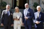 Ter Heide 23 april 2026
Dilan Yesilgoz en Prinses Margarita bij de uitreiking van de Legion of Honor awards op landgoed Beukbergen . Prinses Margarita kwam samen met Cees Wijburg