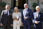 Ter Heide 23 april 2026
Dilan Yesilgoz en Prinses Margarita bij de uitreiking van de Legion of Honor awards op landgoed Beukbergen . Prinses Margarita kwam samen met Cees Wijburg