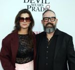 Amsterdam 28 april 2026
Premiere The Devil wears Prada 2 in Tuschinski . Ramon Brugman en partner Nijke