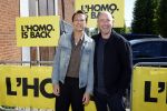 Amsterdam 22 april 2026
Presentatie nieuwe L Homo . Nicolas Keenan staat op de cover . Ramon Mesman met partner