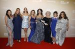 Den Bosch 20 april 2026
Brigitte Schepers, Chayenne Muller, Estelle Hanneman, Lizbeth van den Boogaart, Marjan Strijbosch, Petrouschka Dahmen en Ramona Koonings bij de presentatie van het tweede seizoen van The Real Housewives van het Zuiden in De Orangerie in Den Bosch