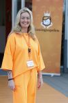 Zeewolde 17 april 2026
Samantha Charrak met zoontje bij koningsspelen met Koning Willem Alexander