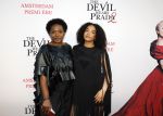 Amsterdam 28 april 2026
Premiere The Devil wears Prada 2 in Tuschinski . Simone Weimans met nichtje Grace