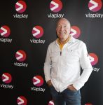 Amsterdam 16 april 2026
Max Verstappen voor viaplay in Theater Amsterdam .  Tim Coronel